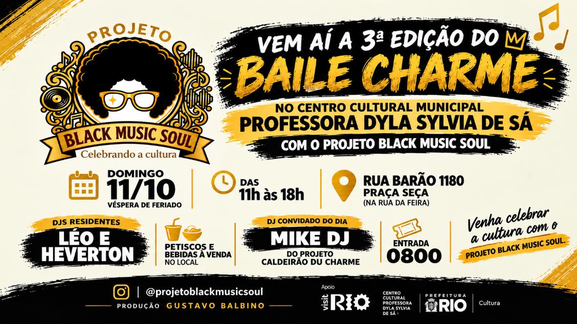 Imagem publicada pela fonte para Baile Charme