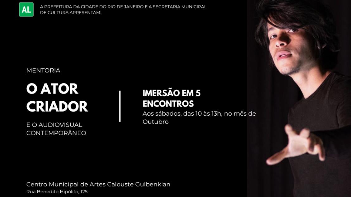 O Ator Criador: Mentoria Prática e Audiovisual com Igor Pedroso