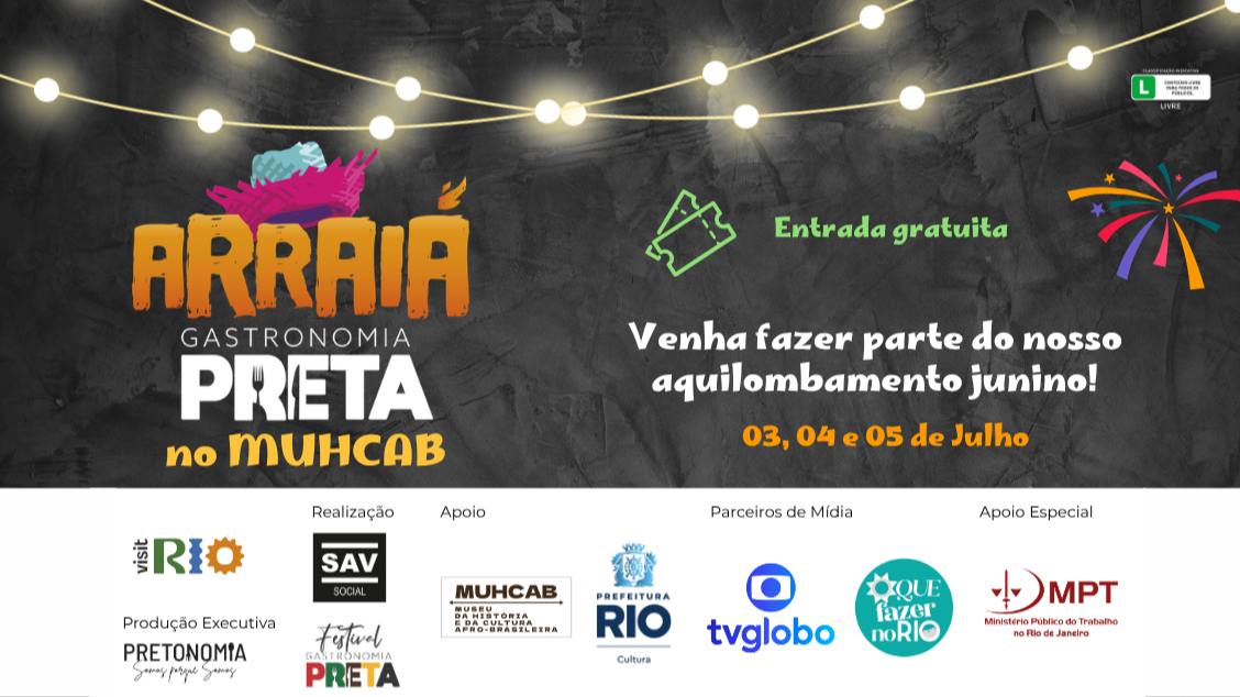 Imagem do evento ARRAIÁ GASTRONOMIA PETA