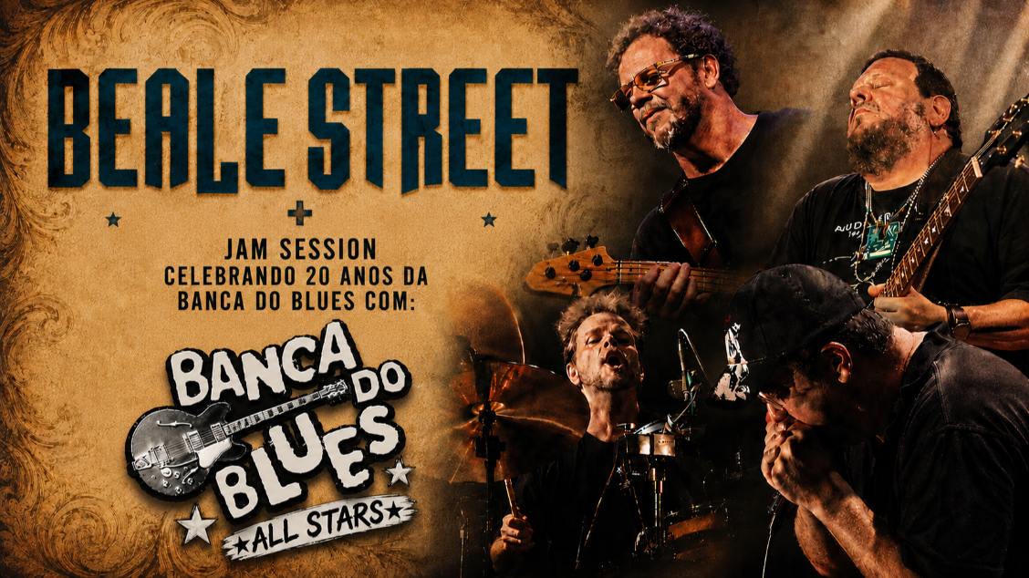 Imagem do evento Beale Street celebra os 20 anos da Banca do Blues