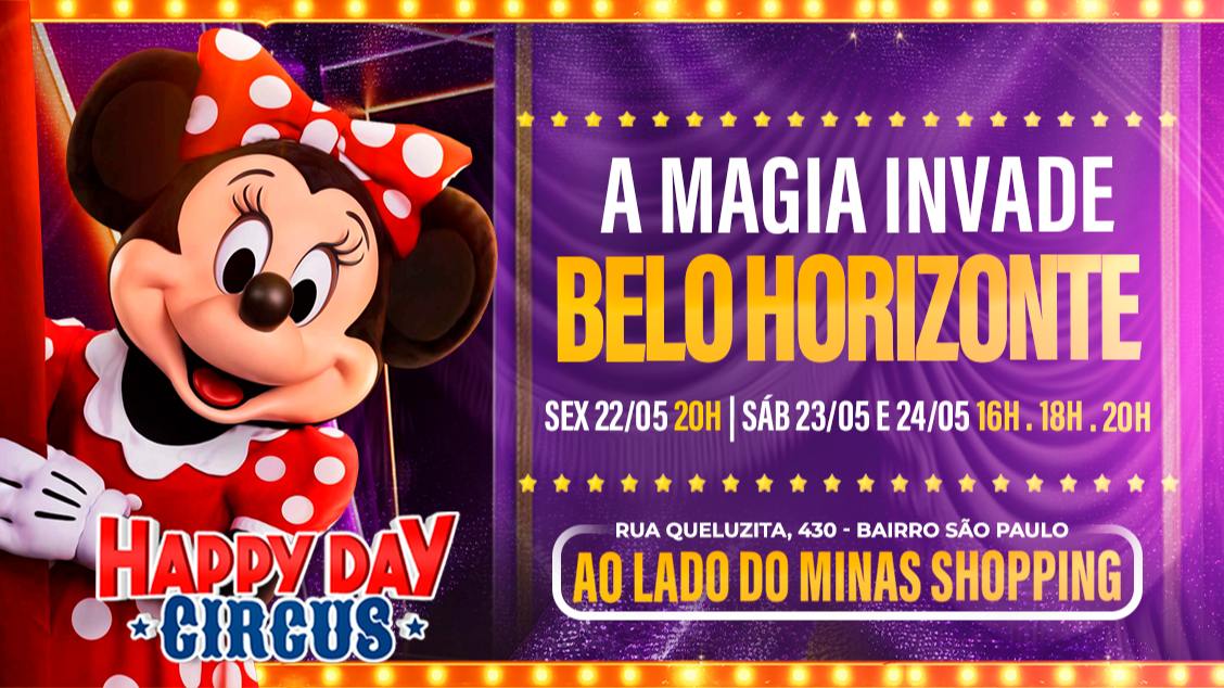Imagem do evento Happy Day Circus em Belo Horizonte - MG