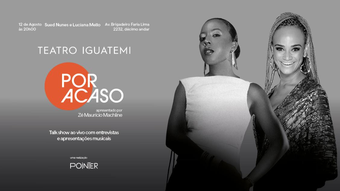 Imagem do evento Por Acaso  -  Sued Nunes & Luciana Mello -  Talk Show