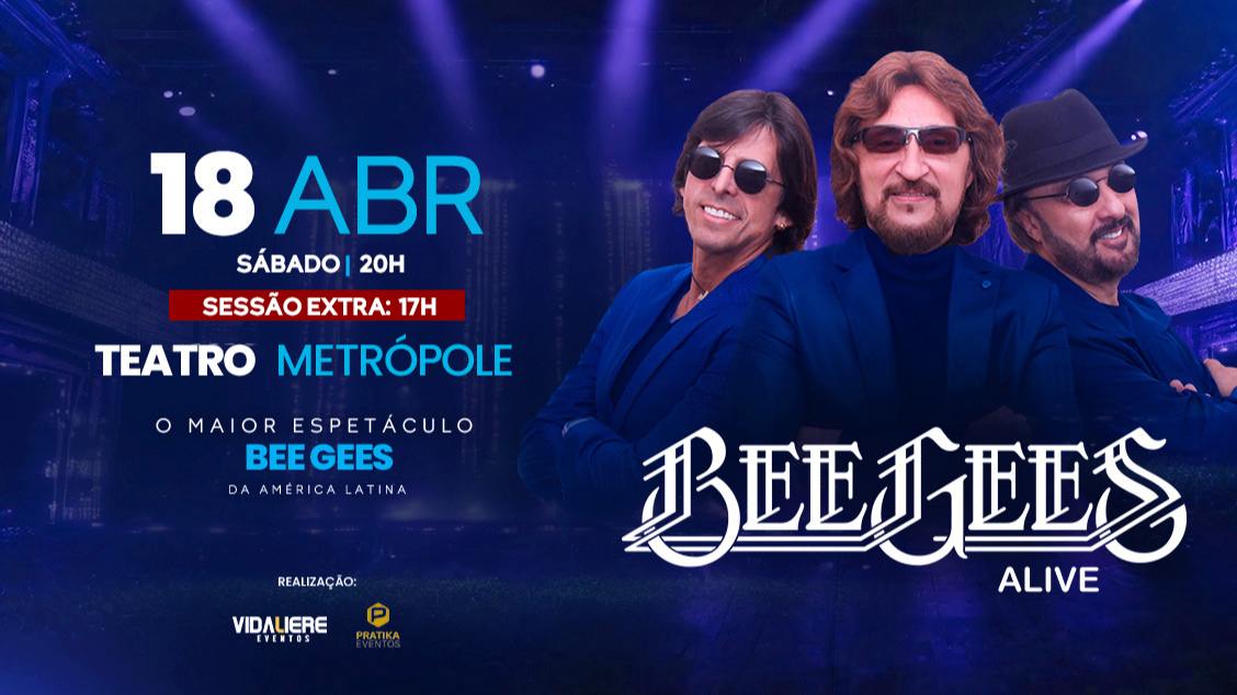 Imagem do evento Bee Gees Alive  Taubaté