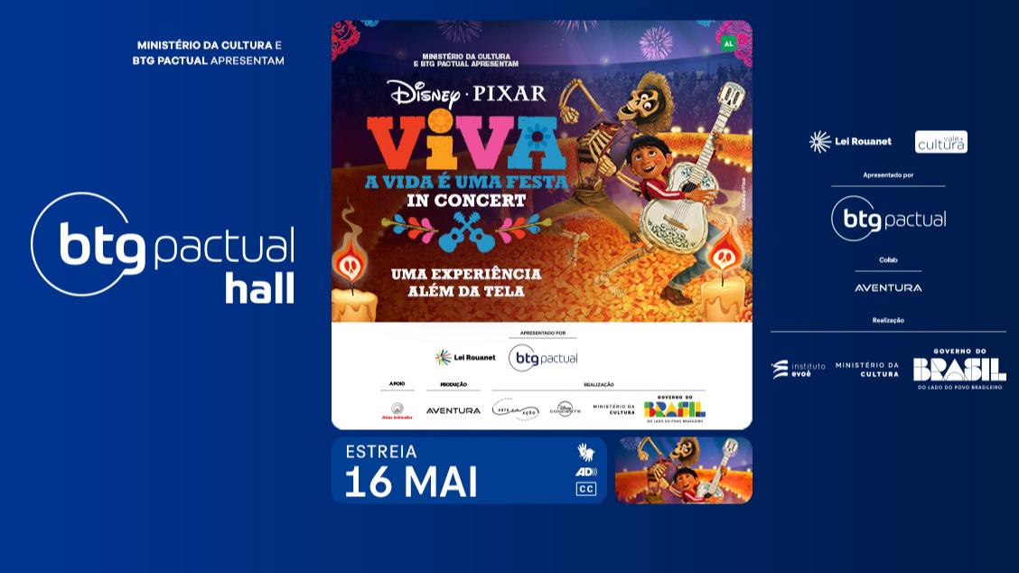 Imagem do evento Viva: A vida é uma festa, in concert