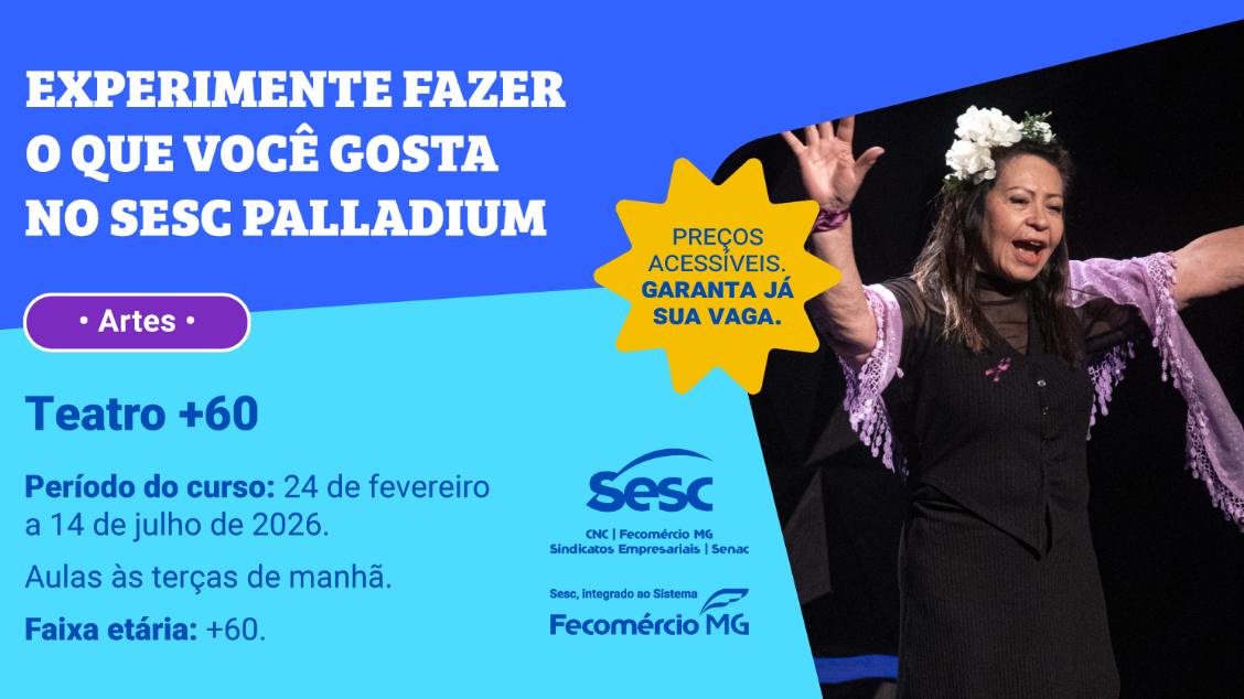 Imagem do evento CURSO DE TEATRO 60+