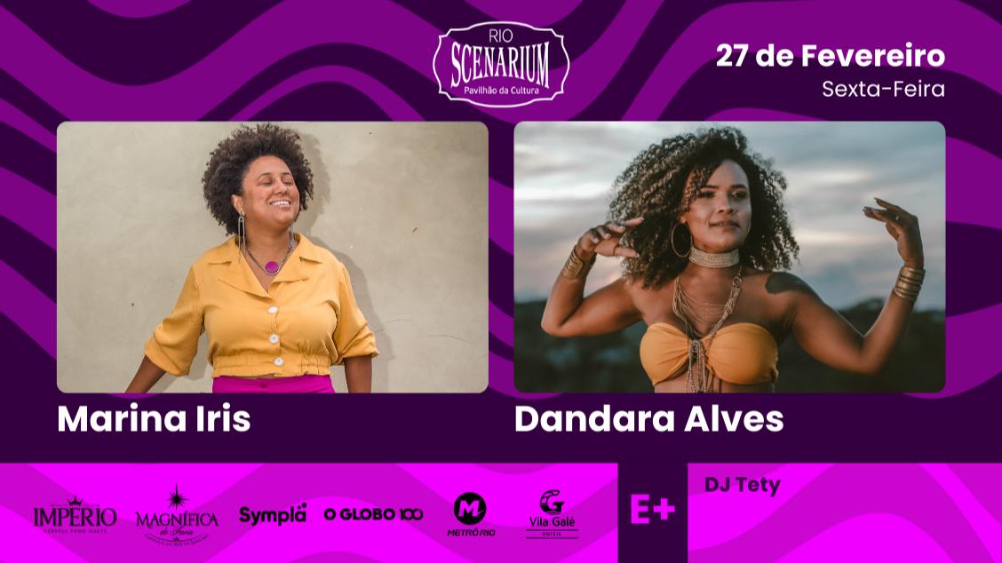 MARINA IRIS NO RIO SCENARIUM  27.02 - Rio de Janeiro, RJ