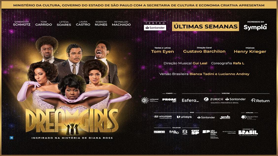 Imagem do evento DREAMGIRLS - EM BUSCA DE UM SONHO