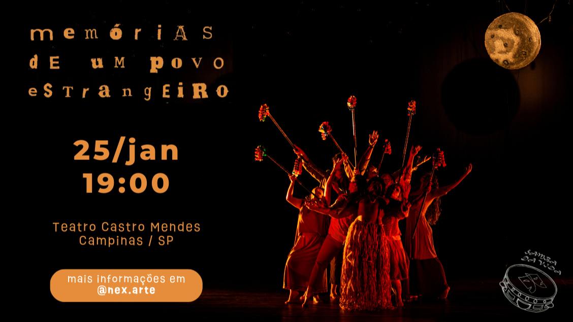 Imagem do evento MEMÓRIAS DE UM POVO ESTRANGEIRO - CAMPANHA DE POPULARIZAÇÃO DO TEATRO 2026