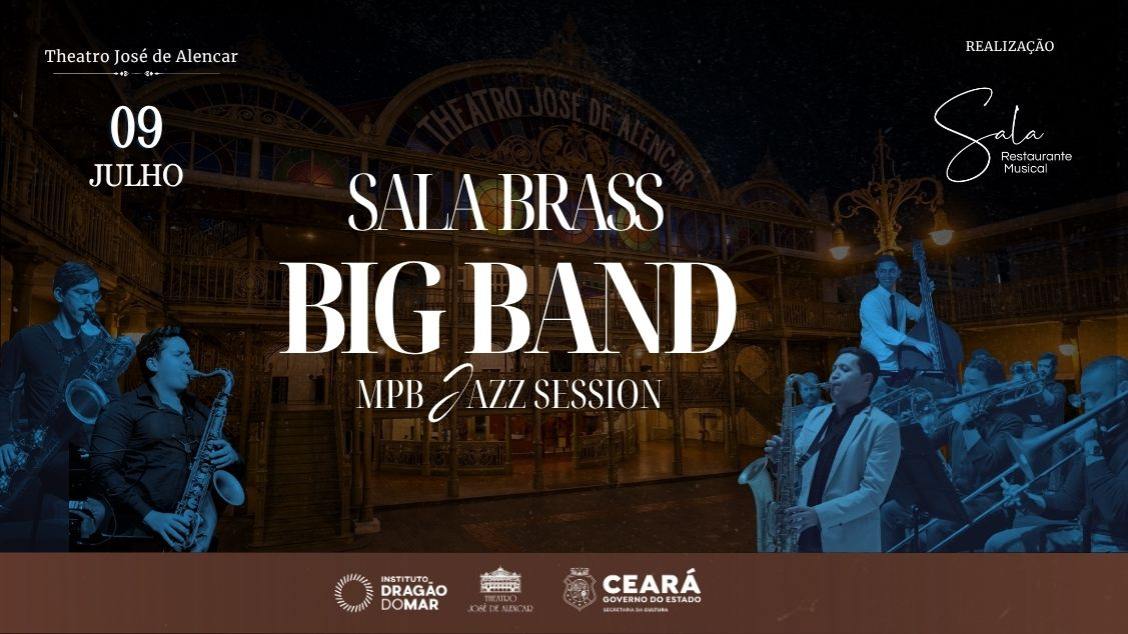 Imagem do evento Sala Brass Big Band no TJA - MPB Jazz Sessions