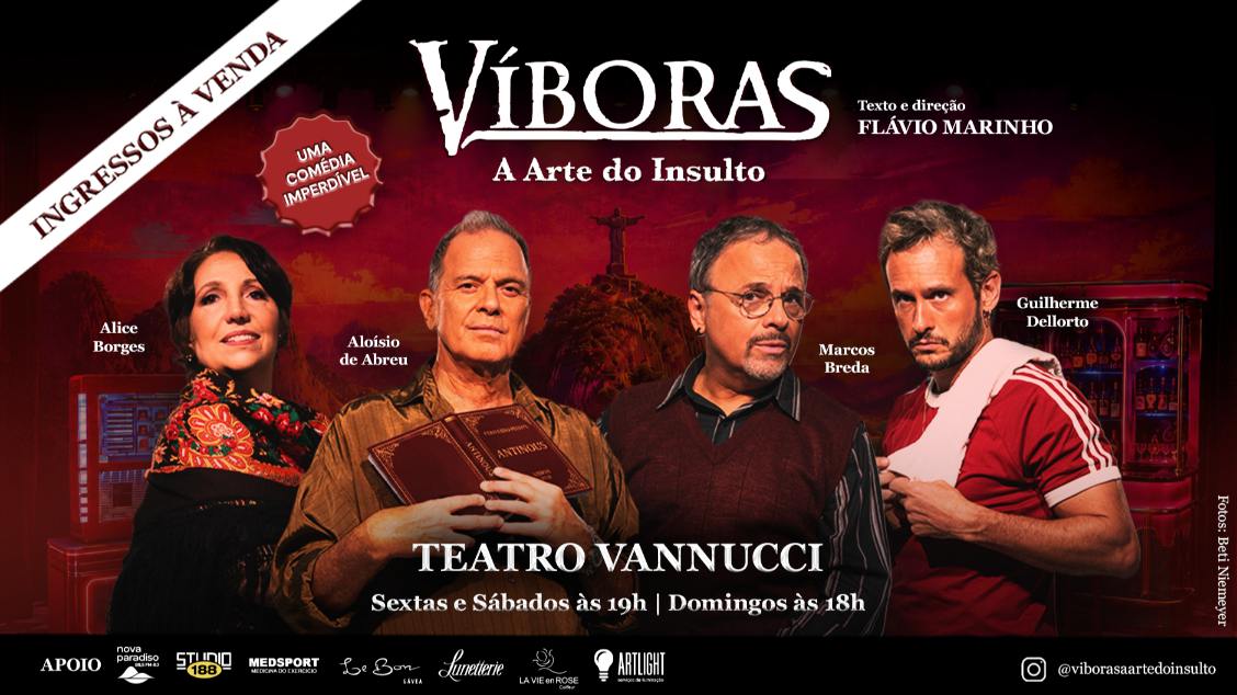 Imagem da fonte — VÍBORAS - A ARTE DO INSULTO