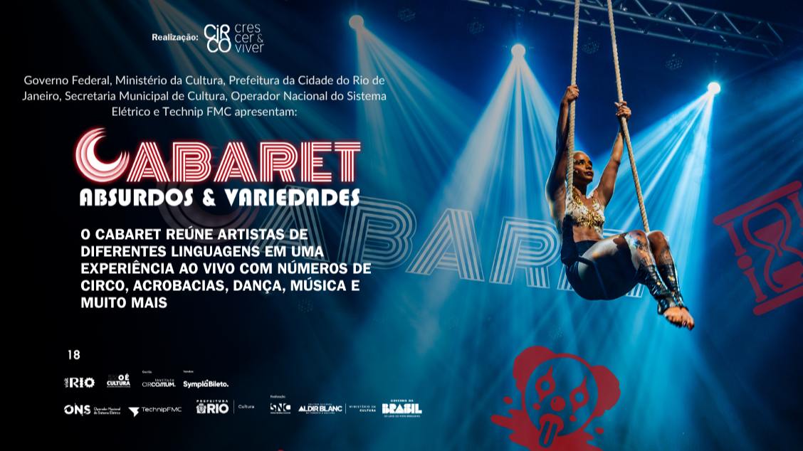 Imagem do evento CABARET – Absurdos e Variedades 06/11
