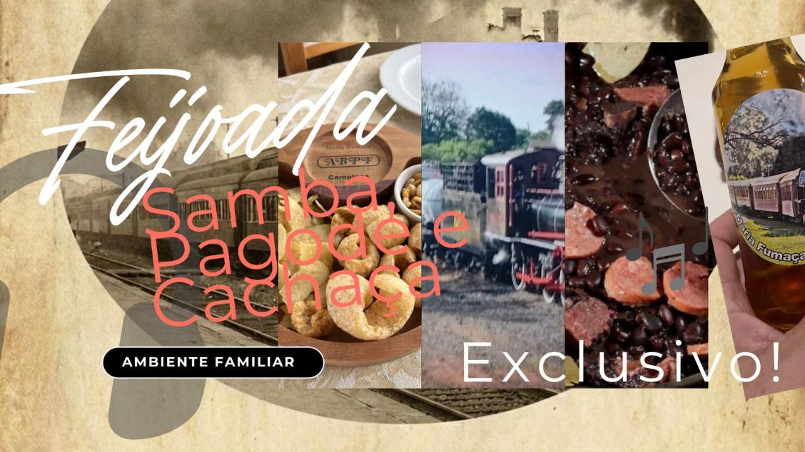 Imagem do evento Passeando de Trem  Feijoada