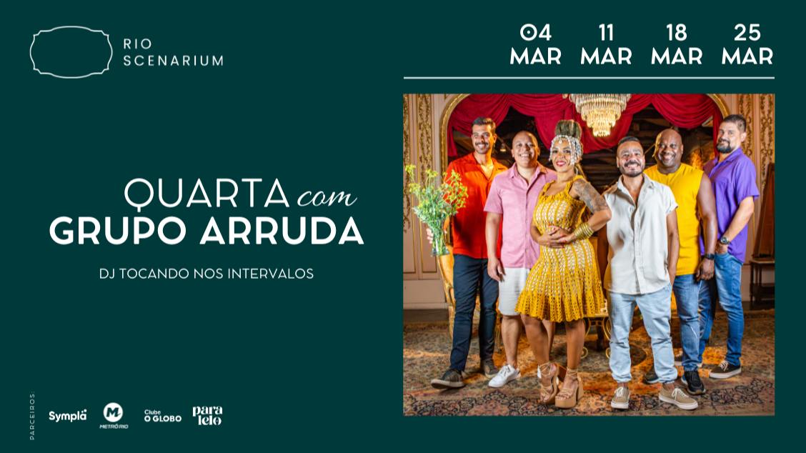 QUARTAS DE SAMBA COM ARRUDA - Rio de Janeiro, RJ