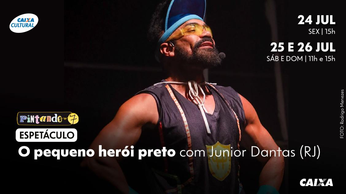 Imagem do evento O pequeno herói preto