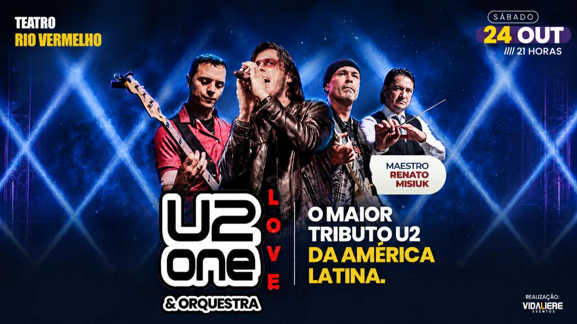 Imagem do evento U2 One Love & Orquestra  Goiânia - Tour 2026