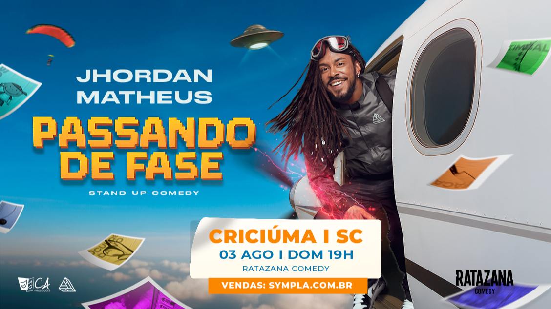 Imagem do evento JHORDAN MATHEUS - Passando de fase