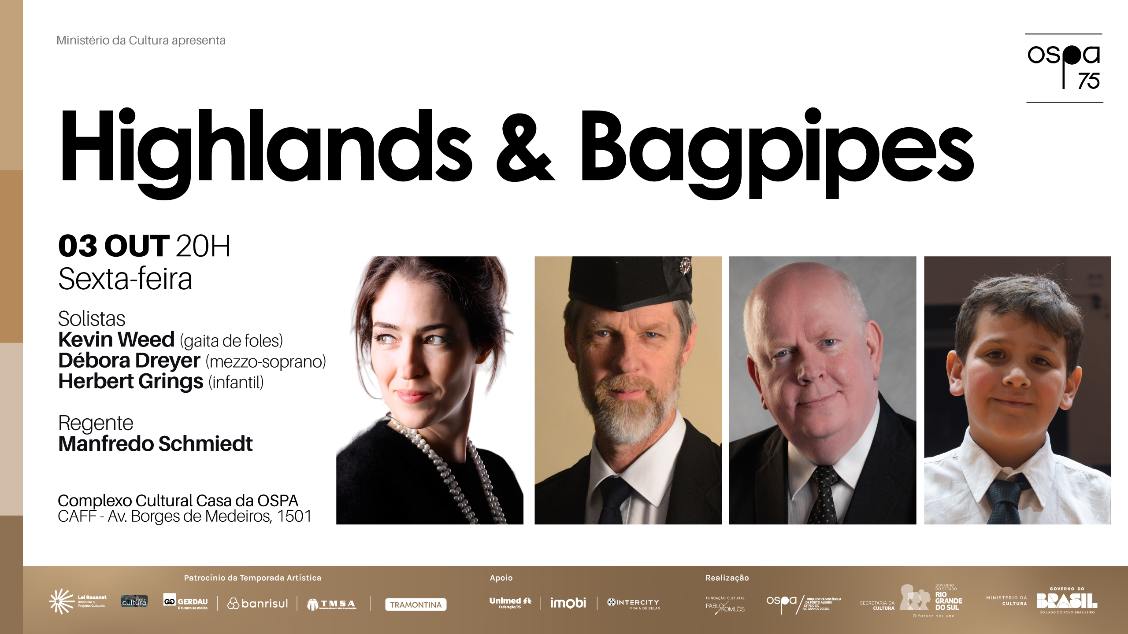Imagem do evento Highlands & Bagpipes