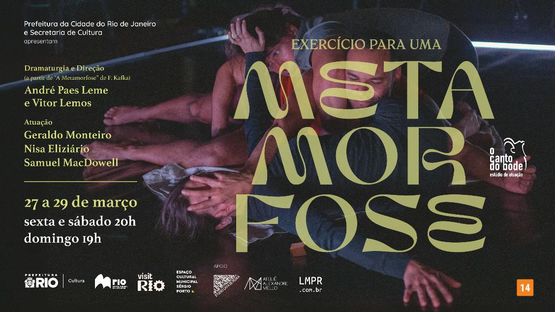 EXERCÍCIO PARA UMA METAMORFOSE