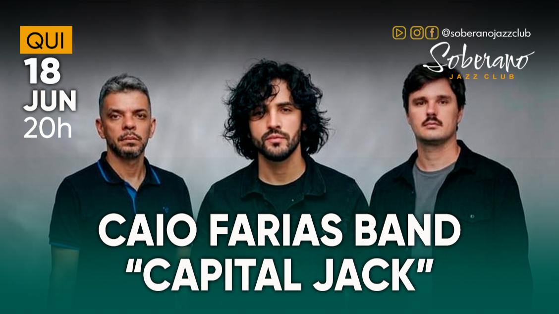 Imagem do evento Caio Farias Band - Capital Jack