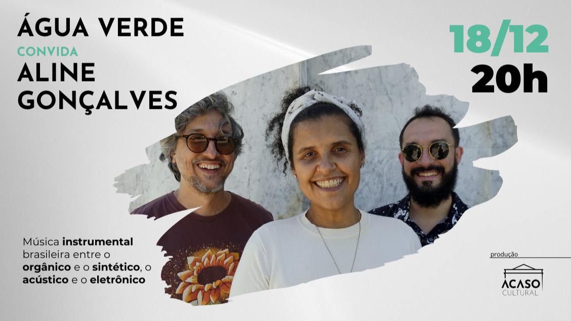 Imagem do evento Água Verde convida Aline Gonçalves