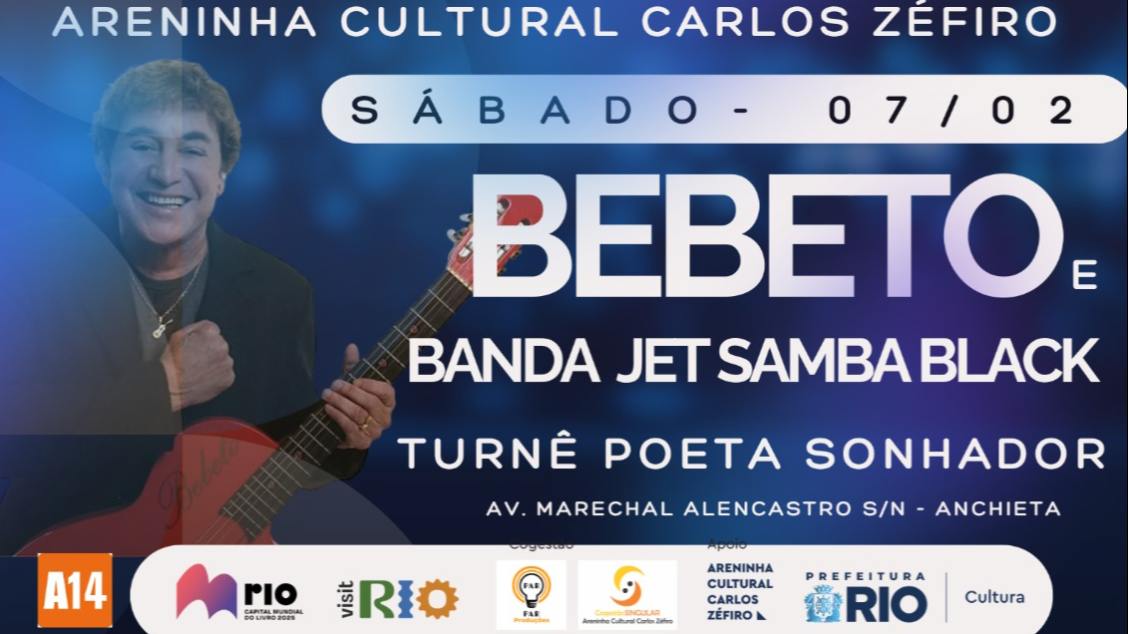 Bebeto - Um poeta sonhador - Rio de Janeiro, RJ