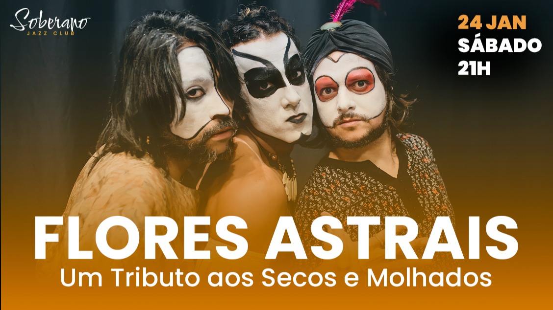 Imagem do evento Flores Astrais – Um Tributo a Secos & Molhados