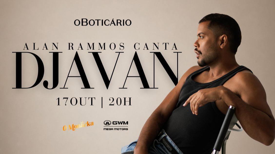 Imagem do evento ALAN RAMMOS CANTA DJAVAN