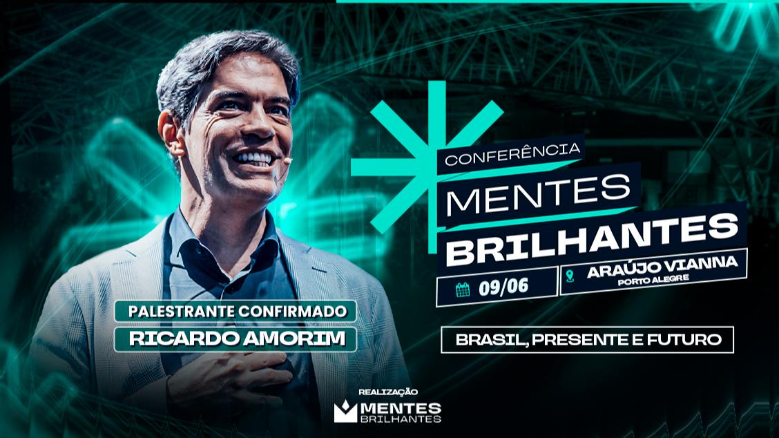 Imagem do evento CONFERÊNCIA MENTES BRILHANTES  09/06/2026