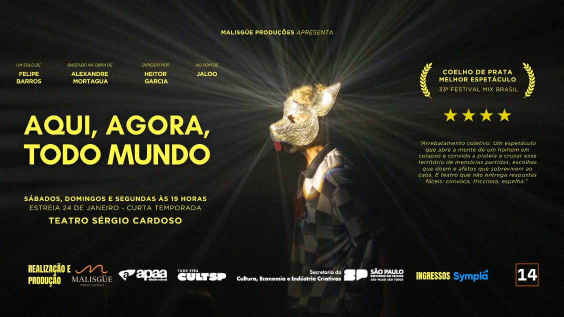 Imagem do evento AQUI, AGORA, TODO MUNDO