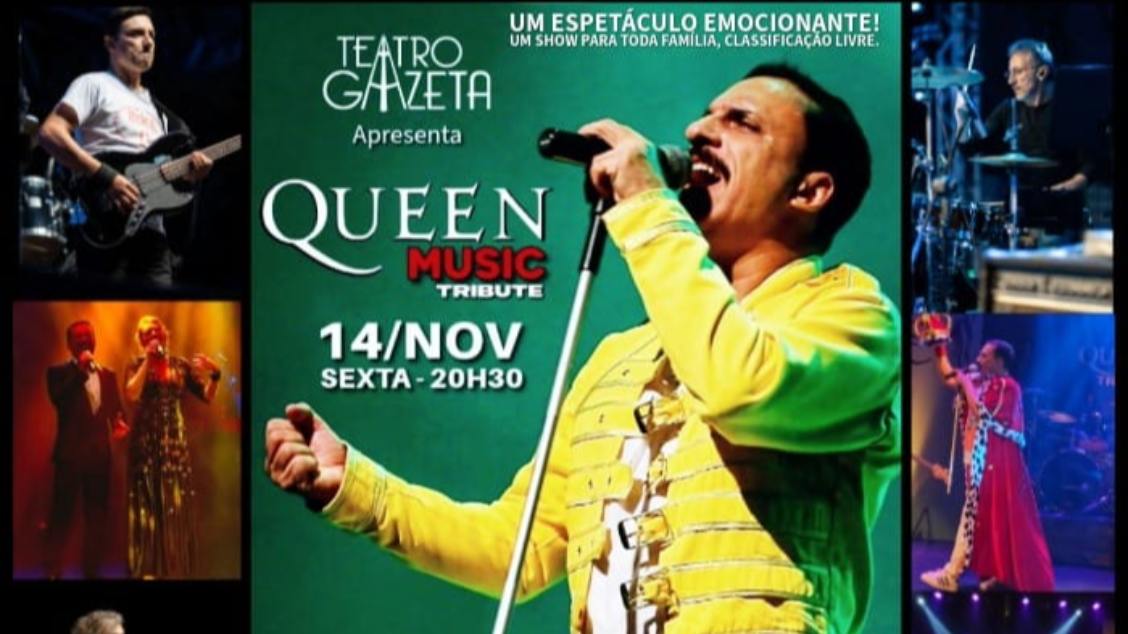 QUEEN MUSIC TRIBUTE - 14 Novembro - Sexta feira 20h30