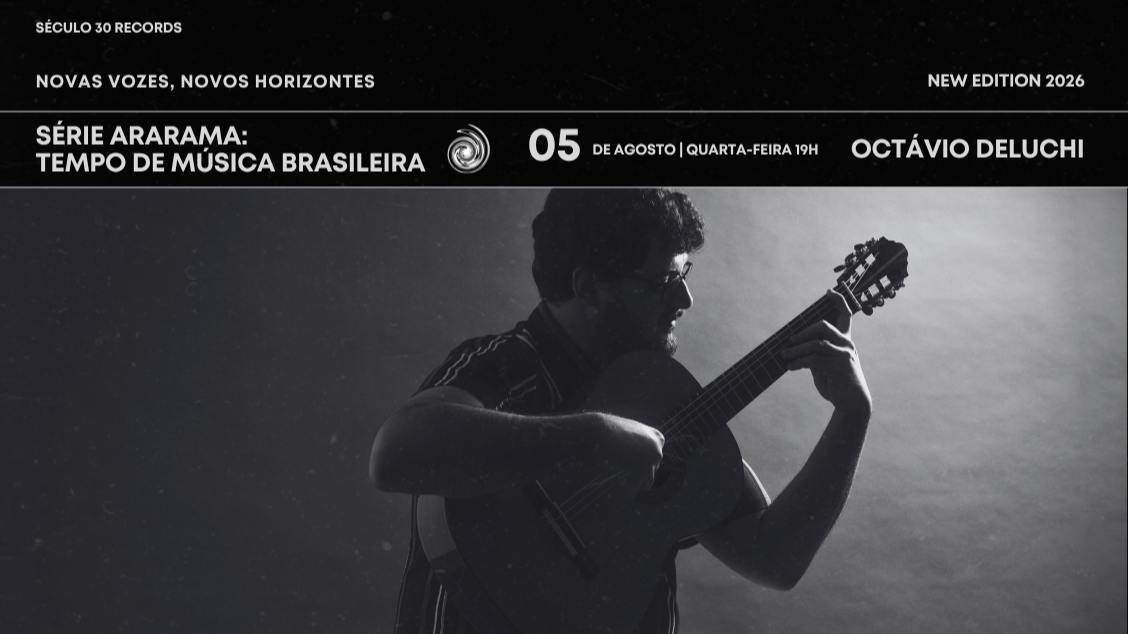 Imagem do evento Série Ararama: Tempo de Música Brasileira  Octávio Deluchi