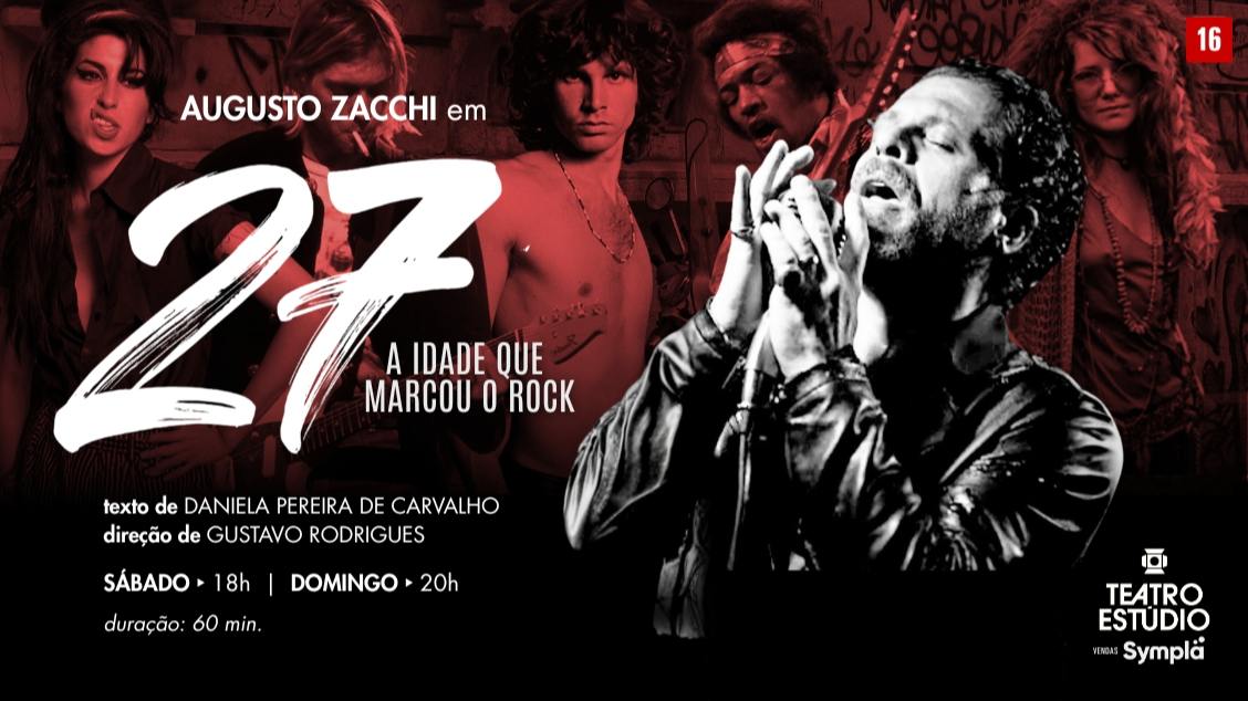 Imagem do evento 27, A IDADE QUE MARCOU O ROCK no TEATRO ESTÚDIO em São Paulo