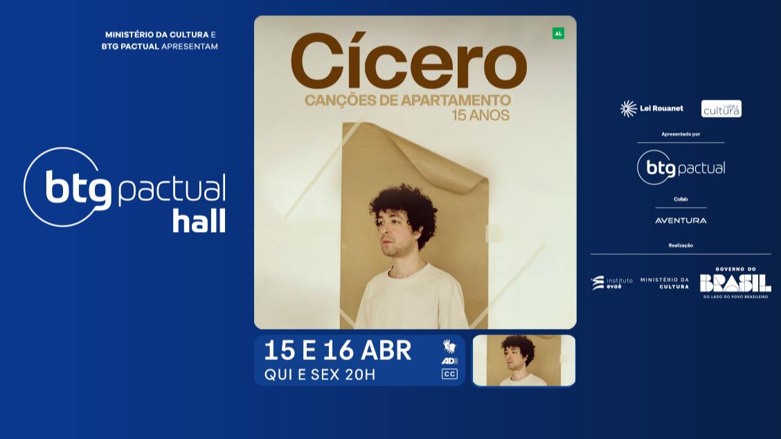 Imagem do evento Cícero - 15 anos de Canções de Apartamento