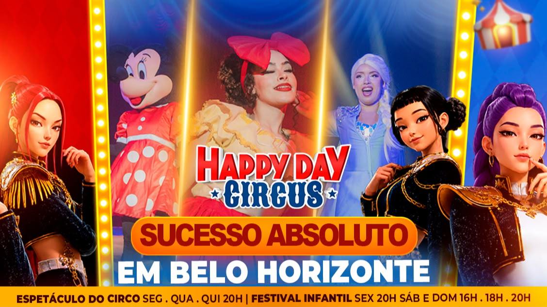 Happy Day Circus em Belo Horizonte - MG