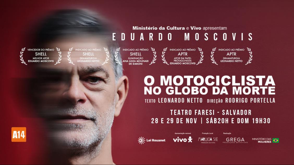 Imagem da fonte — O MOTOCICLISTA DO GLOBO DA MORTE