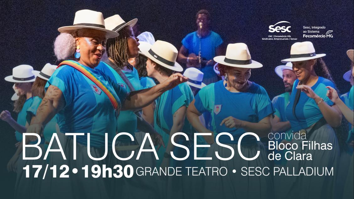 Imagem do evento BATUCA SESC CONVIDA FILHAS DE CLARA