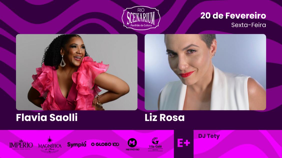 FLAVIA SAOLLI NO RIO SCENARIUM  20.02 - Rio de Janeiro, RJ