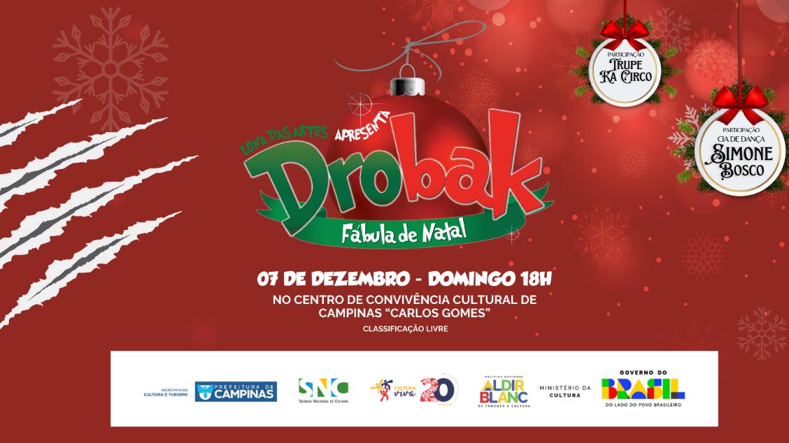 Imagem do evento DROBAK Fábulas de Natal