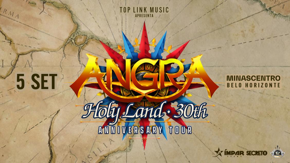 Imagem do evento Angra 30 anos de “Holy Land”