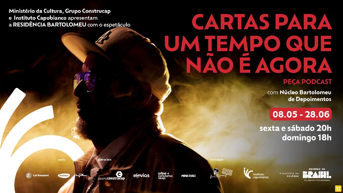 Imagem do evento CARTAS PARA UM TEMPO QUE NÃO É AGORA - Peça Podcast