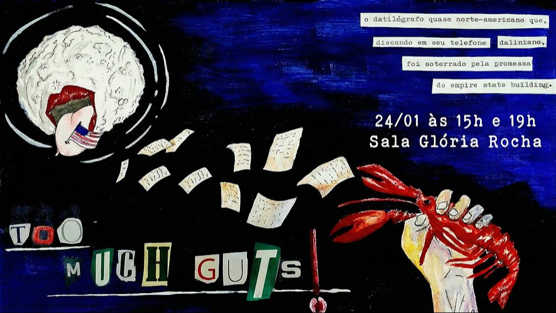 Imagem do evento Too Much Guts ! Ou O Datilógrafo Norte-Americano Que, Discando em seu Telefone Daliniano, foi Soterrado pela Promessa do Empire State Building