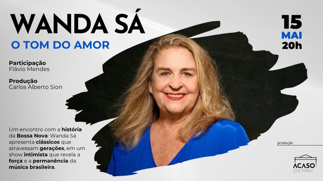Imagem do evento Wanda Sá – Tom do amor