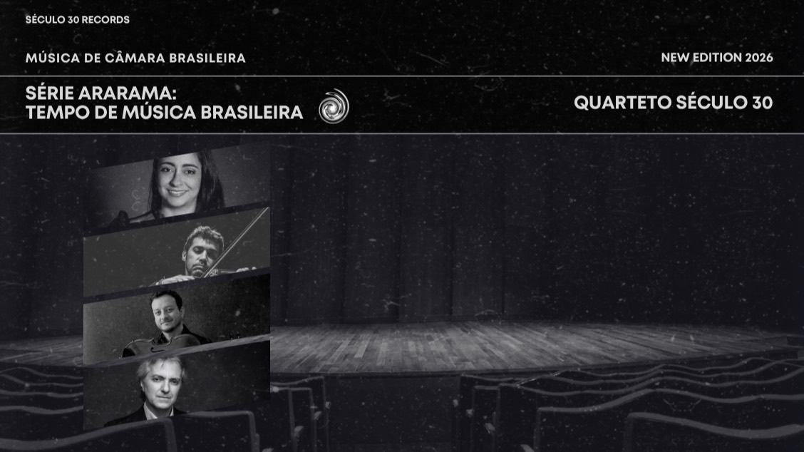 Imagem do evento Série Ararama: Tempo de Música Brasileira Quarteto Século 30