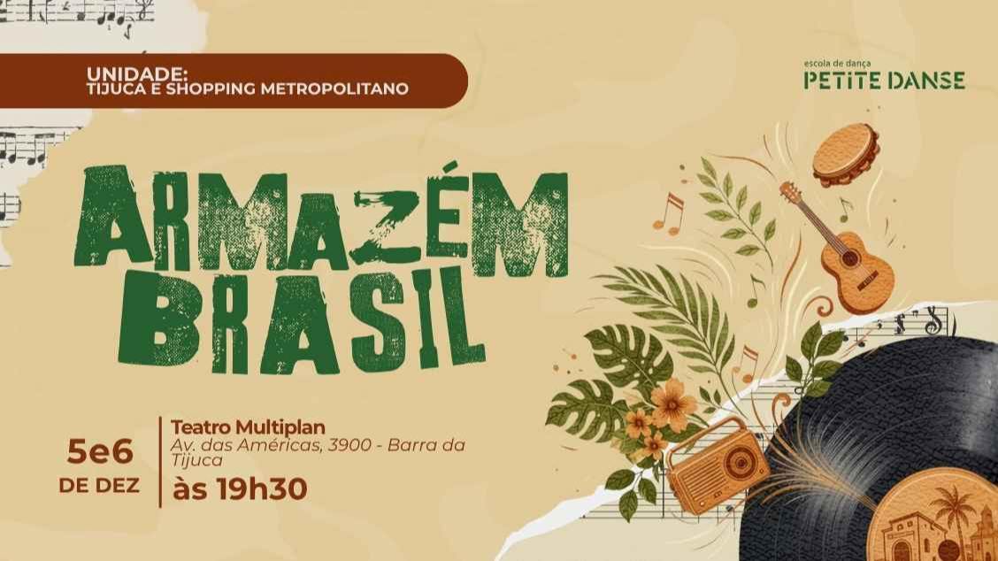 Imagem da fonte — Armazém Brasil Tijuca e Metropolitano