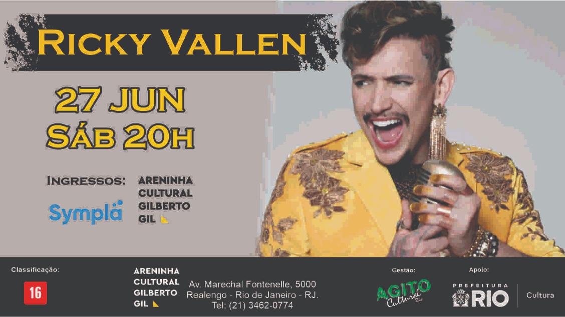 Ricky Vallen em Rio de Janeiro