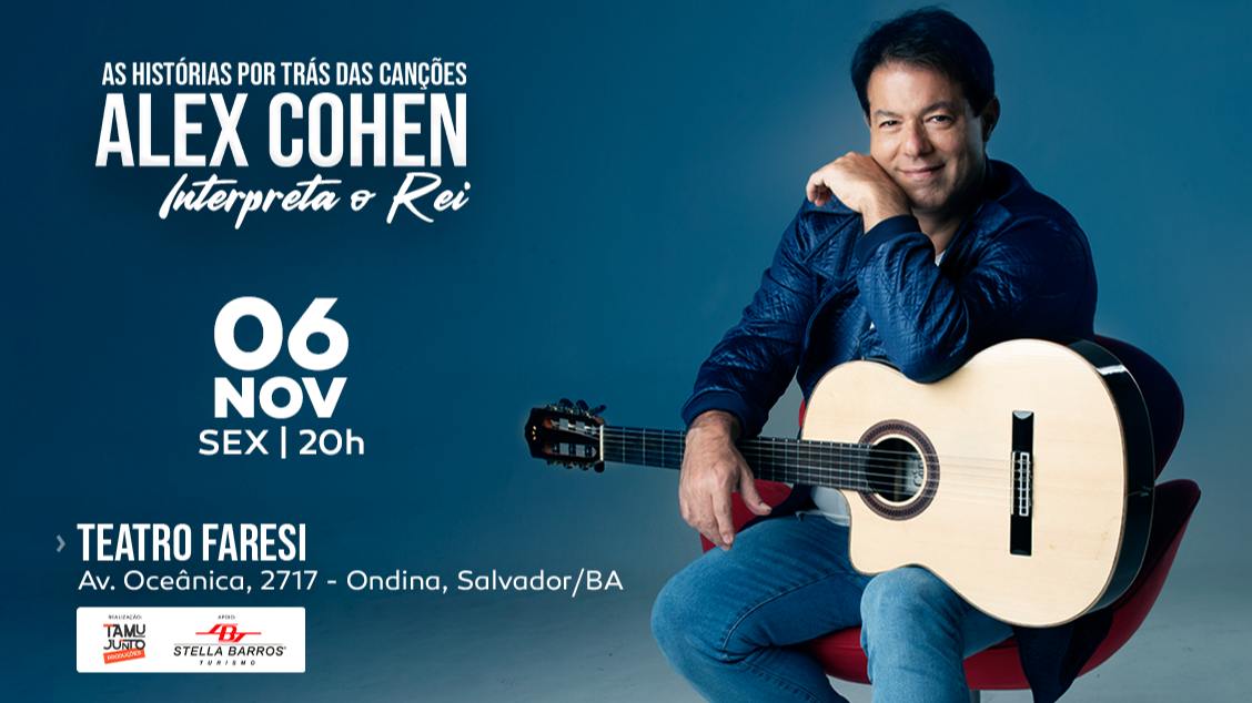 Imagem do evento Alex Cohen Interpreta o Rei