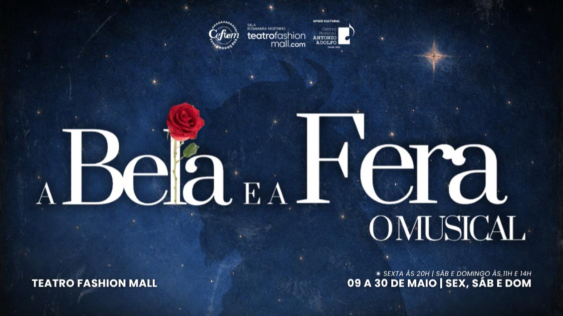 A Bela e a Fera - o Musical em Rio de Janeiro