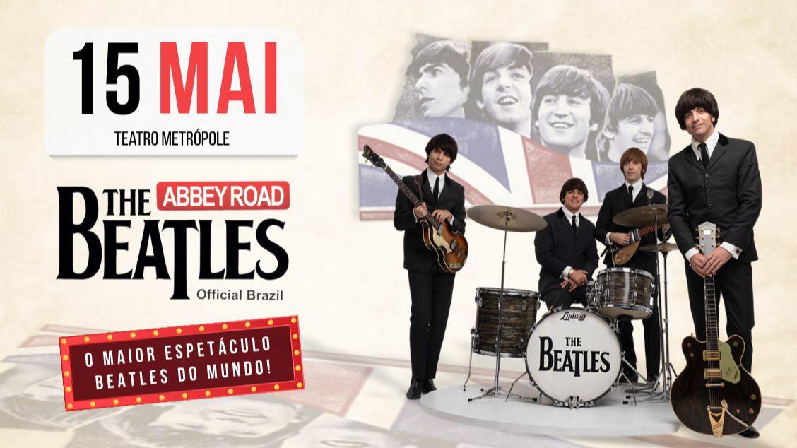 Imagem do evento THE BEATLES ABBEY ROAD - ULTIMATE TRIBUTE SHOW  TOUR 2026  TAUBATÉ/SP
