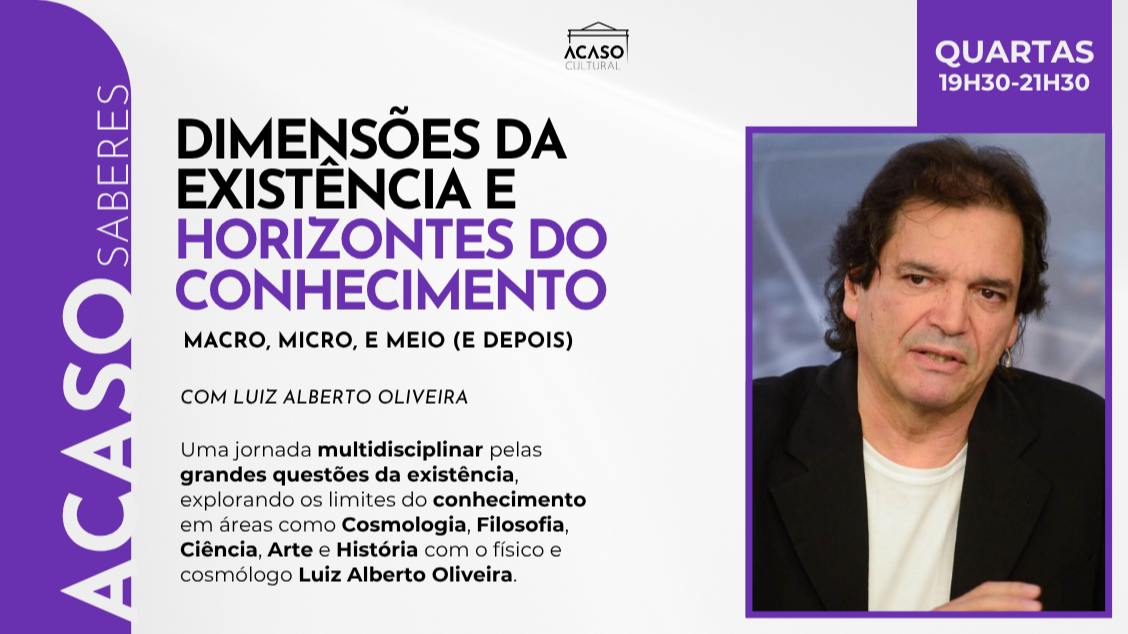 Imagem do evento Dimensões da existência e horizontes do conhecimento