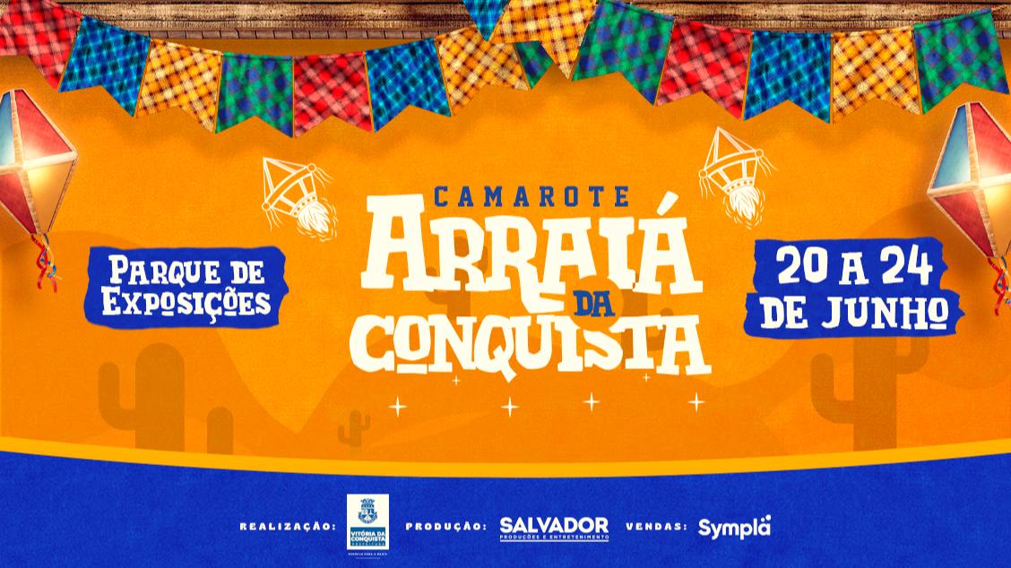 Banner Camarote Arraiá Conquista